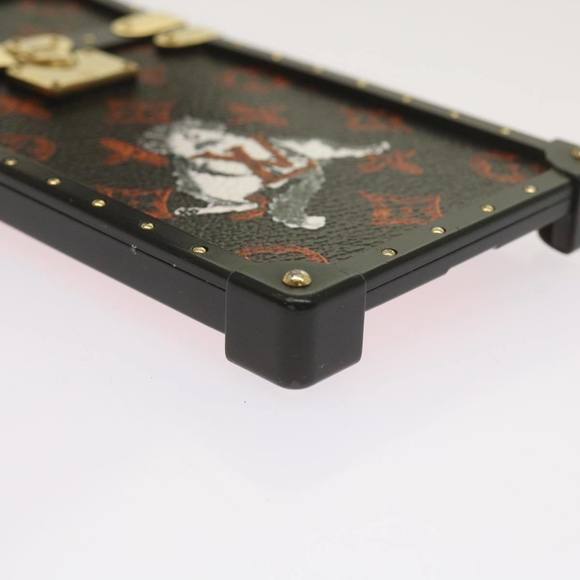 LOUIS VUITTON Transformed Monogram Cat Eye Trunk iPhone Case M63891 Auth 66181 - Picture 7 of 16